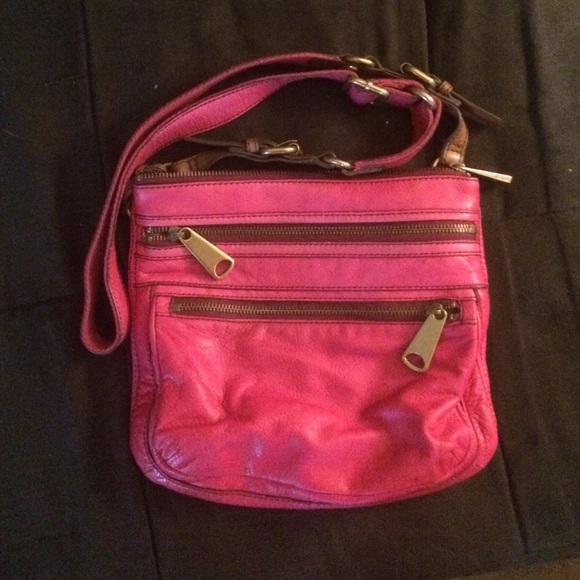 Fossil Leather Cross body