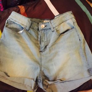 High- waisted size 11 shorts