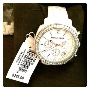 Michael Kors white watch