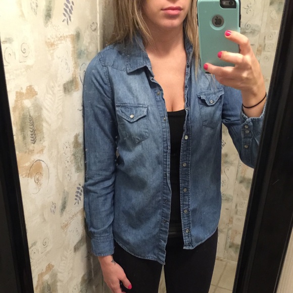 Denim shirt