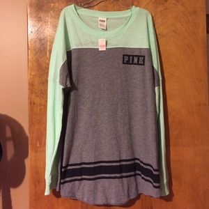 PINK Victoria's Secret Shirt - SIZE L NWT!