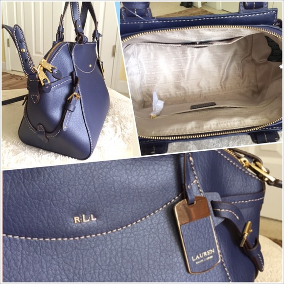 SOLD-- 😄🎉 Authentic Ralph Lauren Satchel Bag - Picture 4 of 4