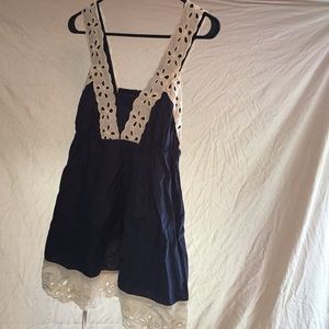 Princess cut tank top