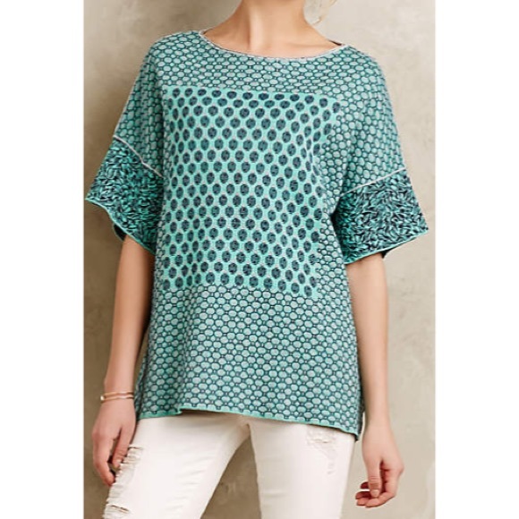 Anthropologie Kata Pullover runs large
