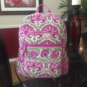 Vera Bradley Julep Tulip Campus Backpack EUC