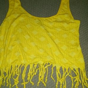 Nollie fringed tank top