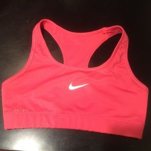 Rose Pink Nike Dri Fit Sports Bra