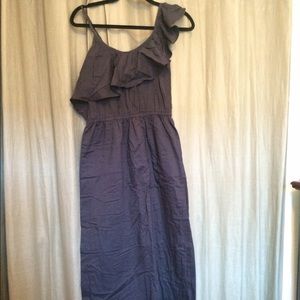 Navy Maxi Cotton Dress