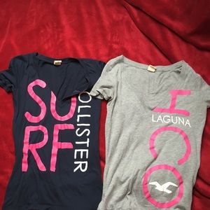 Hollister t-shirts