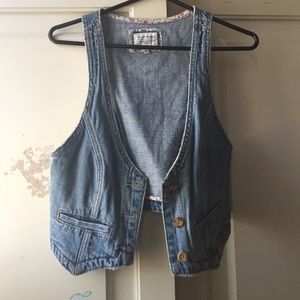 Denim/jean vest