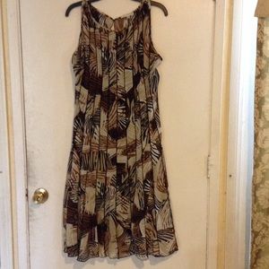 Pattern summer dress