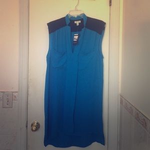 Sleeveless High-Low Dress