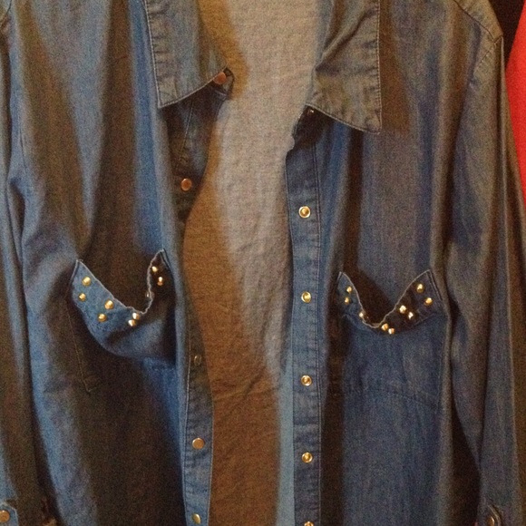 Forever 21 Denim Shirt