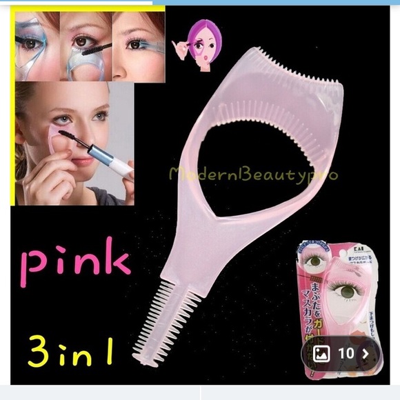 Free w/purch 3 in 1 pink eyelash curler, separator