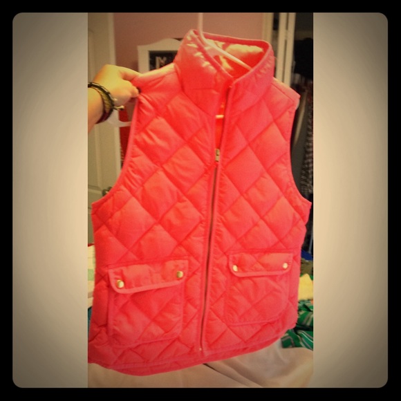 J crew puffer vest