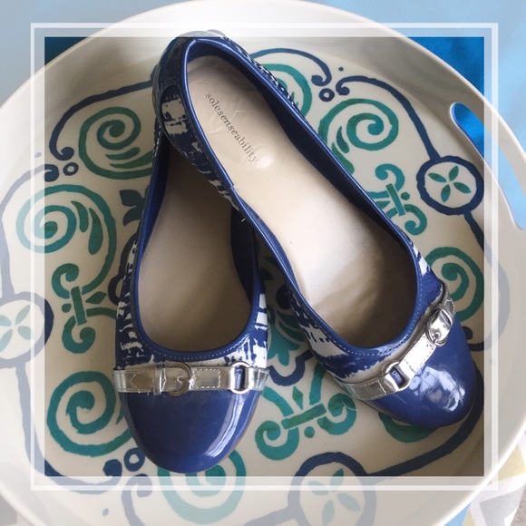 Comfy Blue Flats