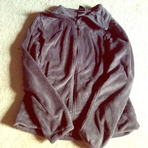 North Face Grey Velvet Jacket