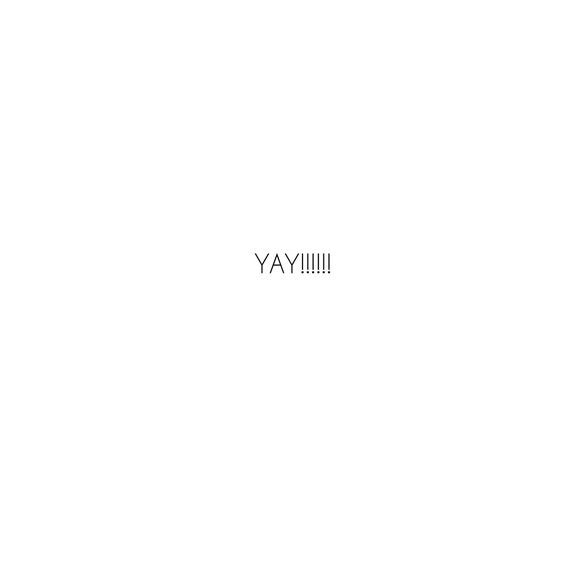YAY!! New items coming :))