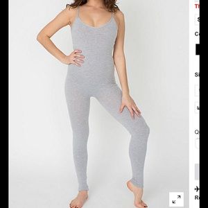 American apparel unitard size small