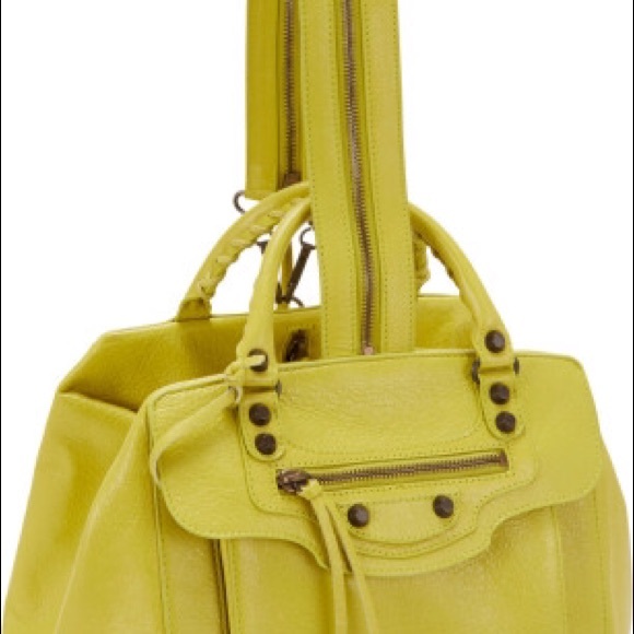 Balenciaga lime green ltd ed backpack - Picture 3 of 4