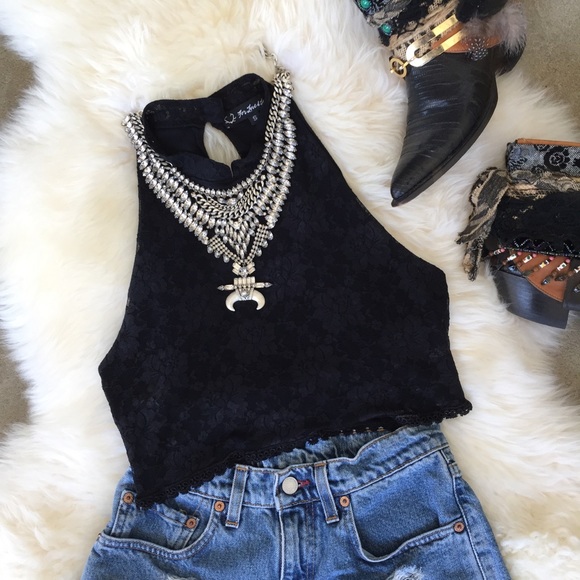For Love and Lemons Tops - for love and lemons | ana crop top