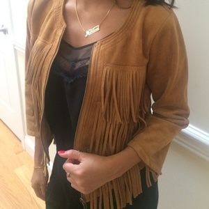 Jolt Jackets & Coats - ✨SOLD✨BRAND NEW Suede Fringe Jacket Jolt Jackets & Coats - ✨SOLD✨BRAND NEW Suede Fringe Jacket