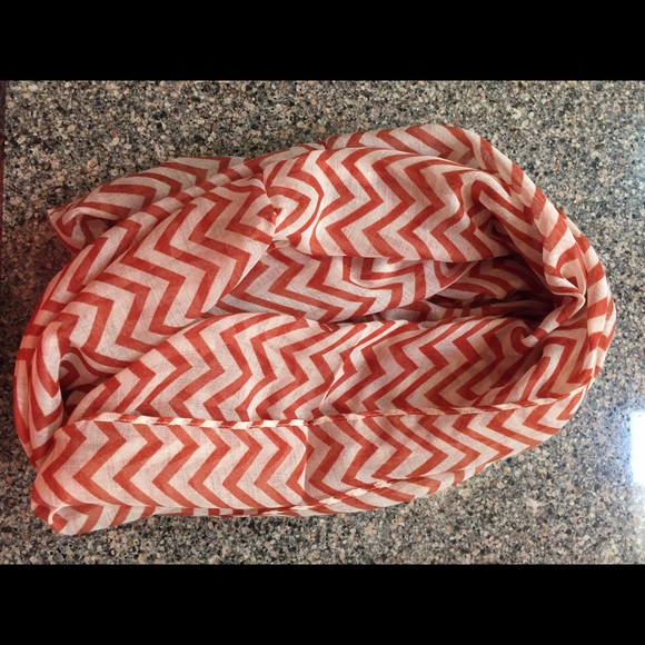 GAME DAY SALE! Burnt orange chevron scarf Texas