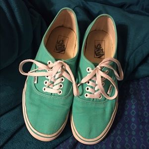 Teal Vans
