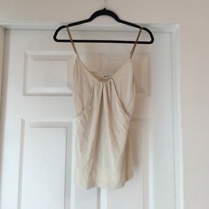 Banana Republic Cream Sleeveless Top NWT