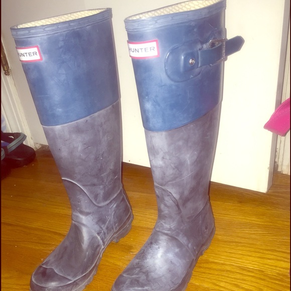 Hunter Rain boots, Size 5/6, WORN ONCE