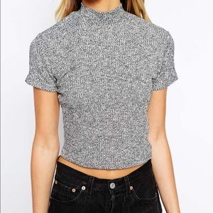 New Look Petite High Neck Top