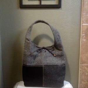 Kate Spade wool bucket purse