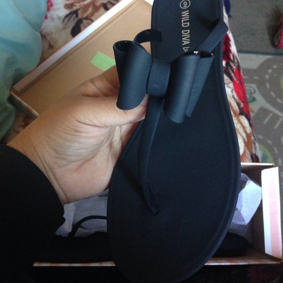Black Matte Sandals