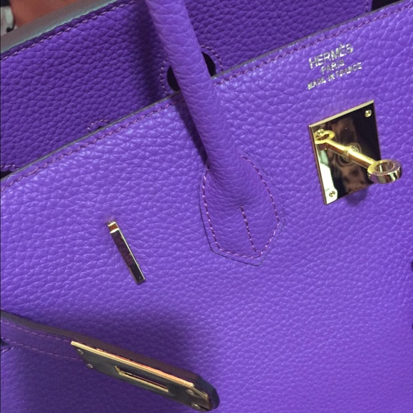 Just Sharing my BEAUTIFUL PURPLE BIRKIN 😍💜 - Picture 2 of 2
