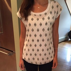 Tea Rose Short Sleeved Top