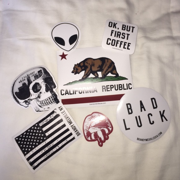 Brandy Melville stickers!!!