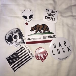 Brandy Melville stickers!!!