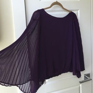 alice + olivia Purple Blouse