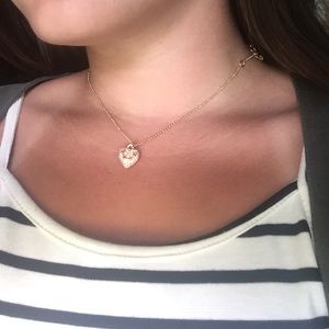 Pink Juicy Couture (Gold) Necklace