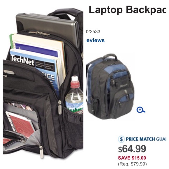 🎉2.99SHIPPING👍🏻👍🏻Targus Travel Backpack 👍🏻