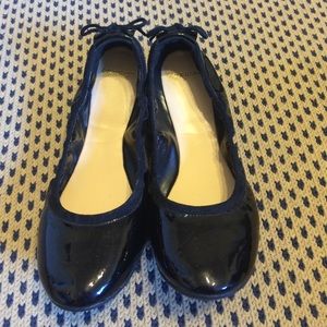 Cole Haan Black Patent Ballet Flats
