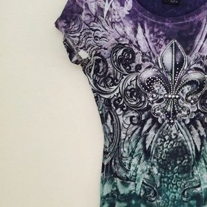 Daytrip Fleur De Lis Top