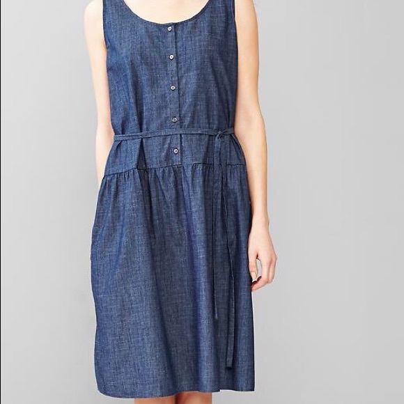 ‼️SOLD‼️ Indigo tank sundress - Picture 2 of 4