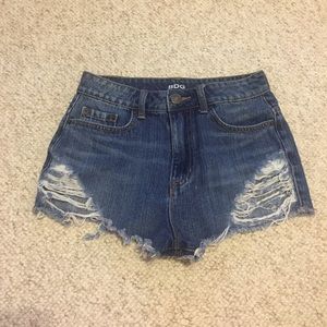 BDG Urban Outfitters highwaisted jean shorts