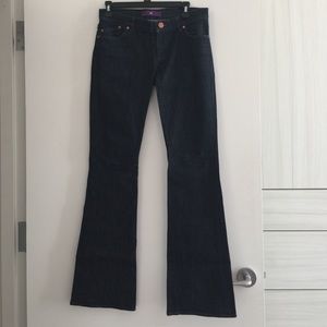Dark wash Victoria Beckham jeans!