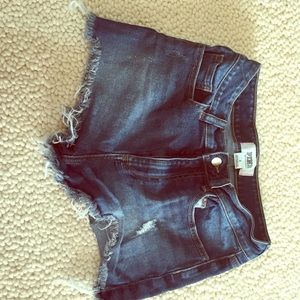 High waisted shorts