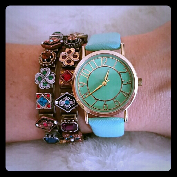 Jewelry Mint Green Watch Poshmark