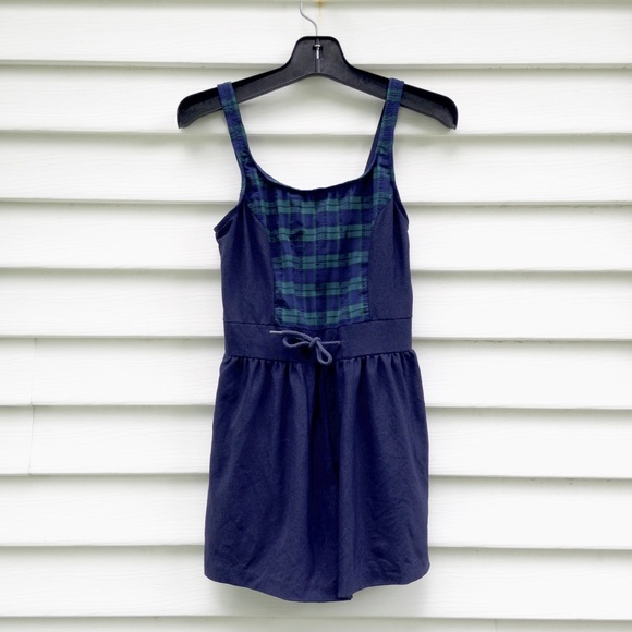 Vintage swim romper