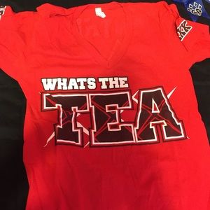 what's the tea? shirt