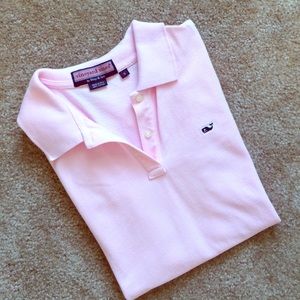 Light pink Vineyard Vines polo